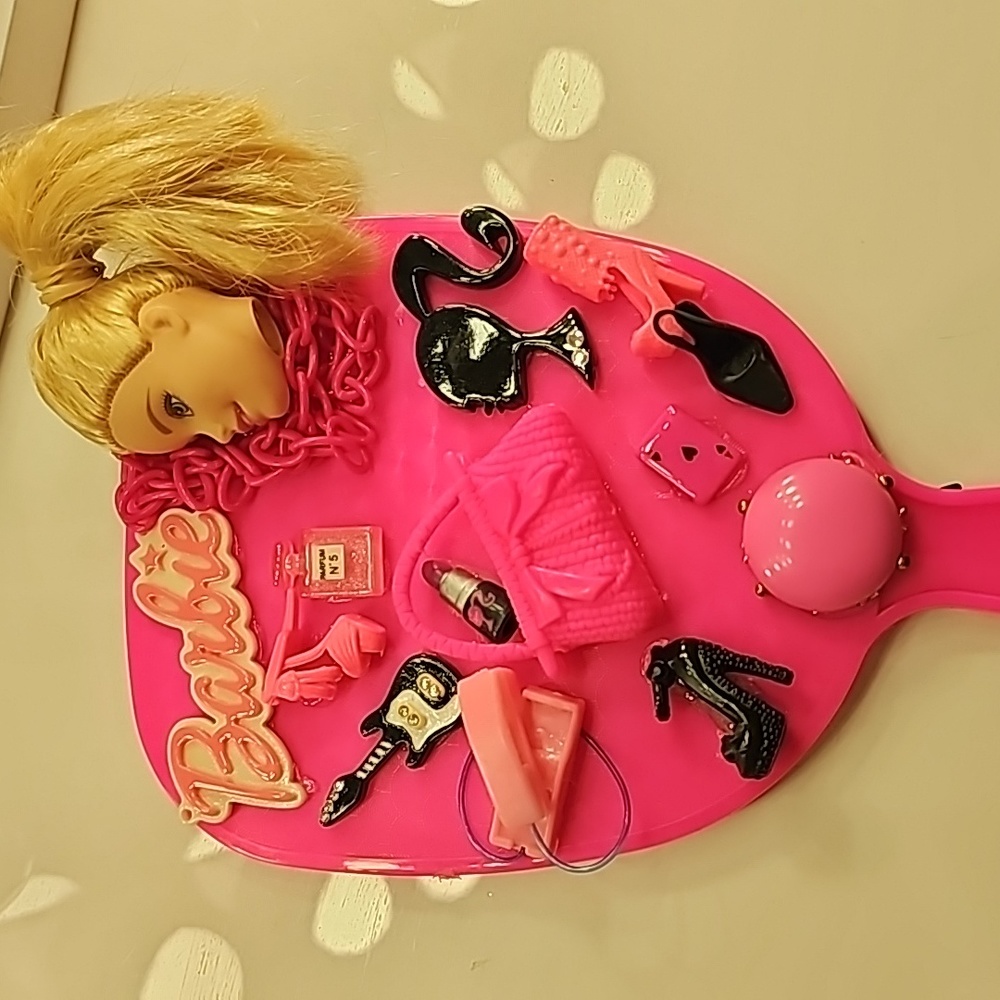 Handmade Barbie mirror